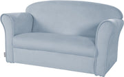 Roba Kinderbank Lil Sofa Junior 38 X 78 X 43 Cm Fluweel Blauw
