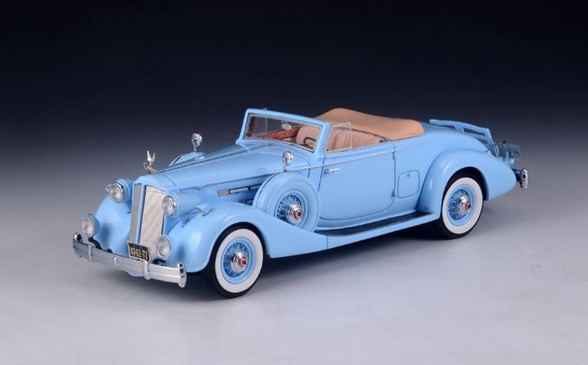Packard 1407 Twelve Bohman & Schwartz Convertible Coupe 1936 - 1:43 - GLM (Great Lighting Models)
