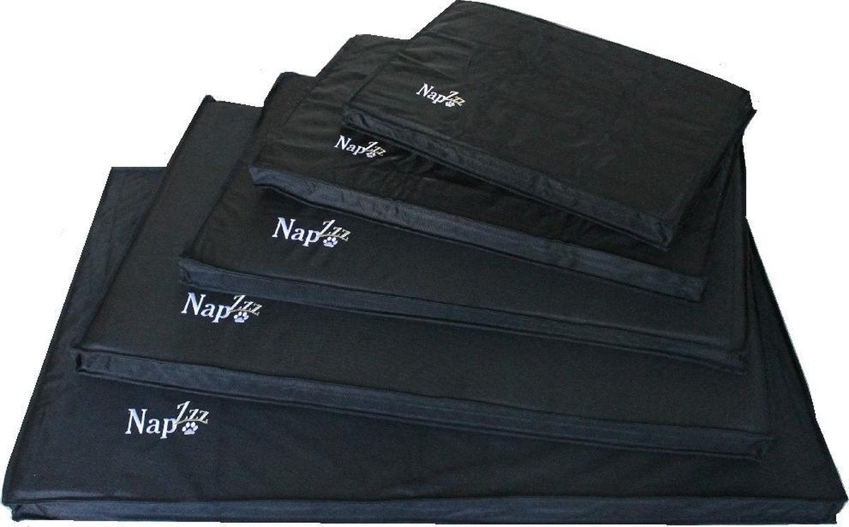Benchkussen Waterproof Nap'z  - Zwart -  59 x 42 x 5 cm