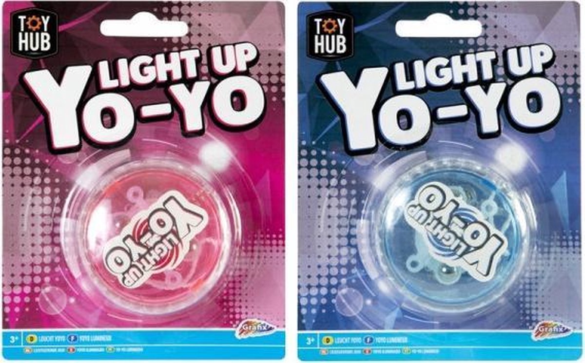 Grafix Lichtgevende jojo