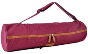 #DoYourYoga - yogatas - »Sunita« - yogabag van canvas - 63 x 13 cm. - roze-rood