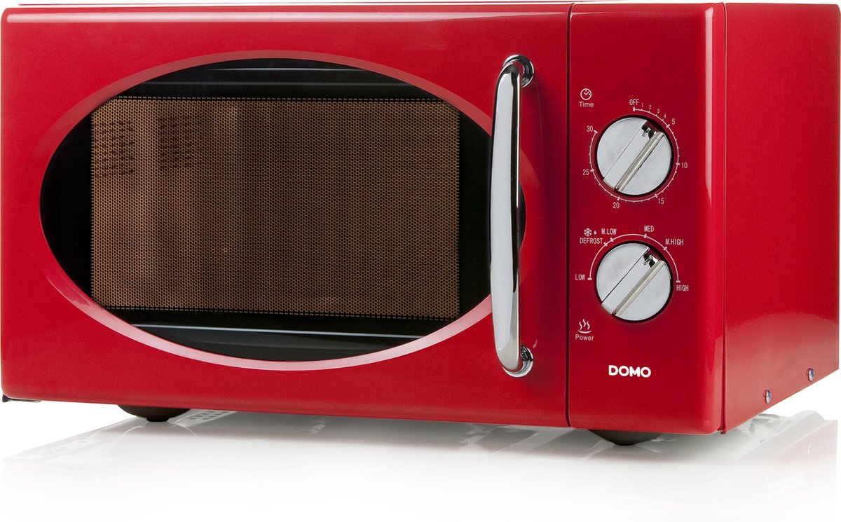 Domo DO2925 - Solo Magnetron - Retro - Rood