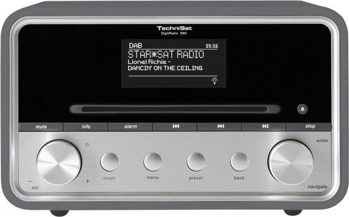TechniSat DigitRadio 580 Draagbaar Digitaal Antraciet radio