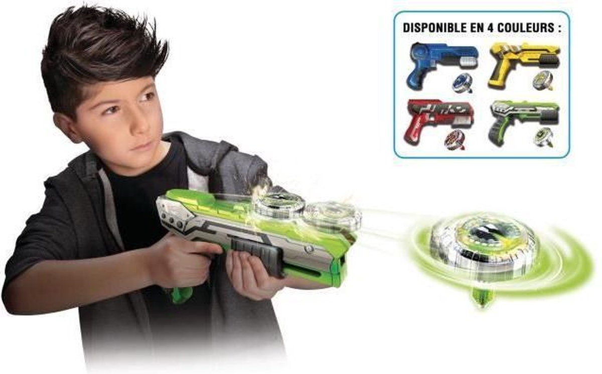 SPINNER MAD door Silverlit Een blaster + een top - 86300 - verkrijgbaar in 4 kleuren