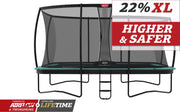BERG trampoline Ultim Champion 410 + Safety Net DLX XL