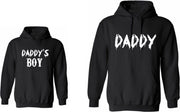 Hoodie vaderdag-voor vader Daddy en Daddy's boy-Maat S