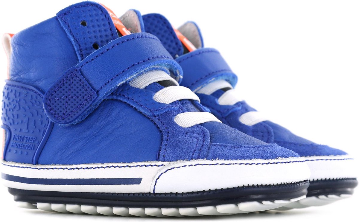Shoesme Baby Proof Jongens Sneakers - Cobalt - Maat 19