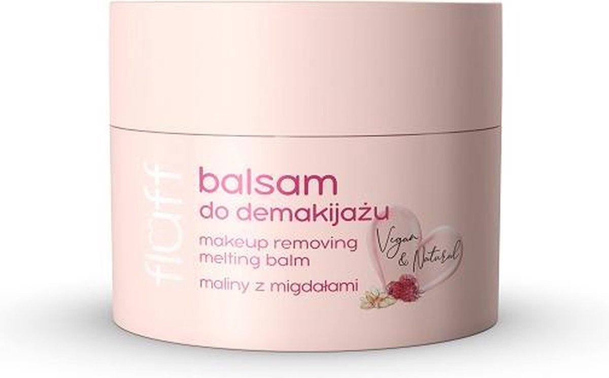 FLUFF Makeup Remover Balm – Raspberry & Almonds 50ml.