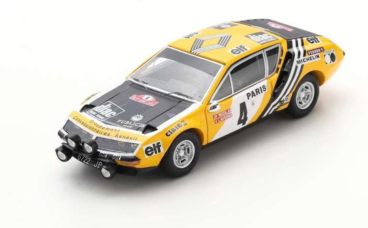 Renault A310 Alpine #4 Rally MonteCarlo 1976