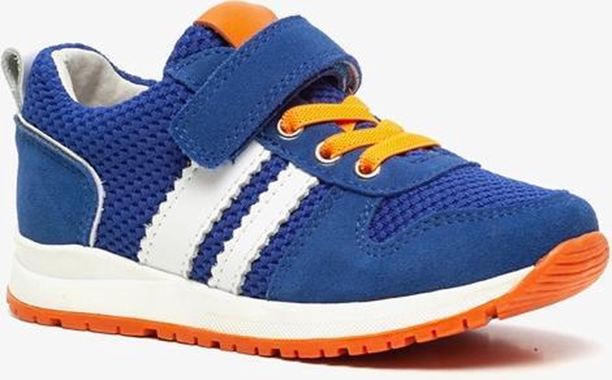 TwoDay suede jongens sneakers - Blauw - Maat 31