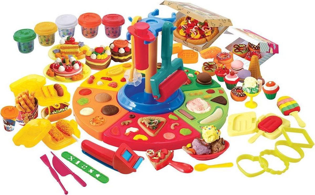 Playgo Klei Deluxe eetset 8580