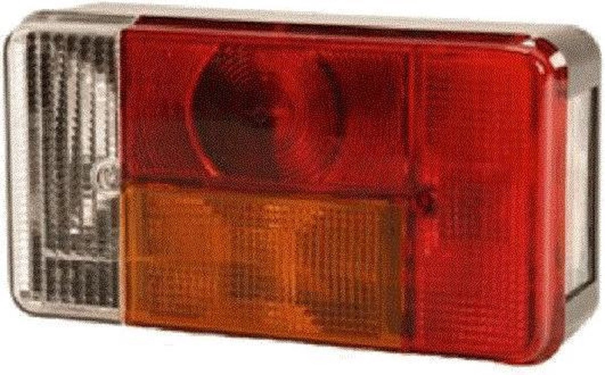 Q-Parts Achterlicht 12v 5 functies 194mm x 104mm Rechts Radex 5001/13 v5001R