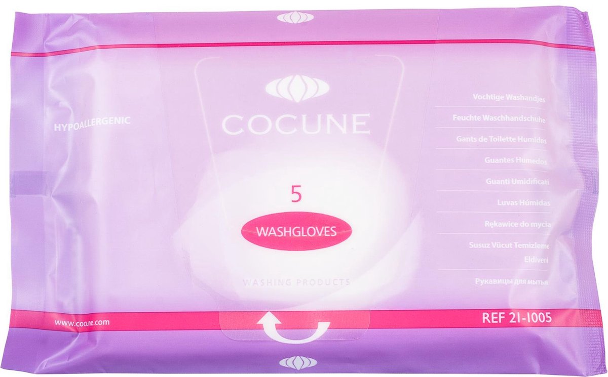 Vochtige Hygiënische washandjes - Hypoallergeen - 25 Stuks