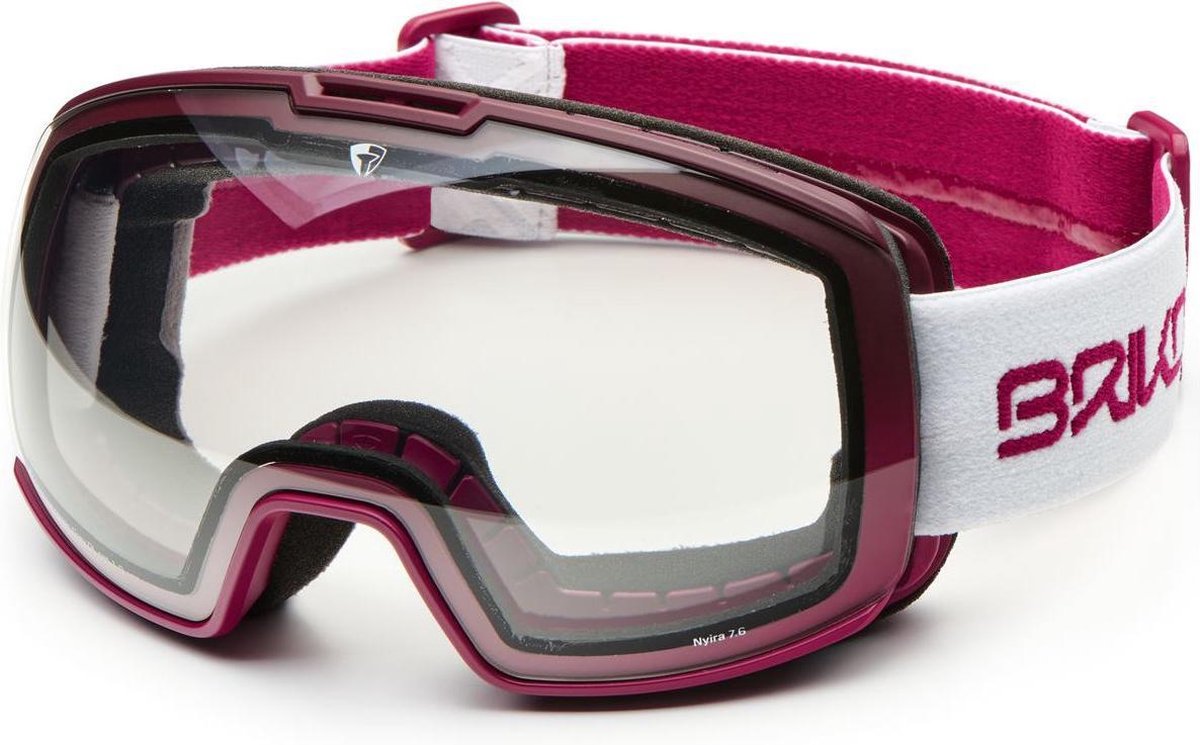Briko Nyira 7.6 Photo Ski Goggles M W VIOLET WH-PHG13 - Maat One size