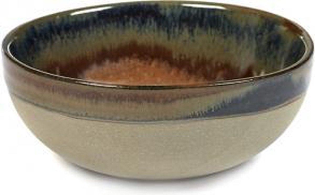 Serveerkom diam. 11cm. Rusty Brown 'Surface by Sergio Herman' Serax