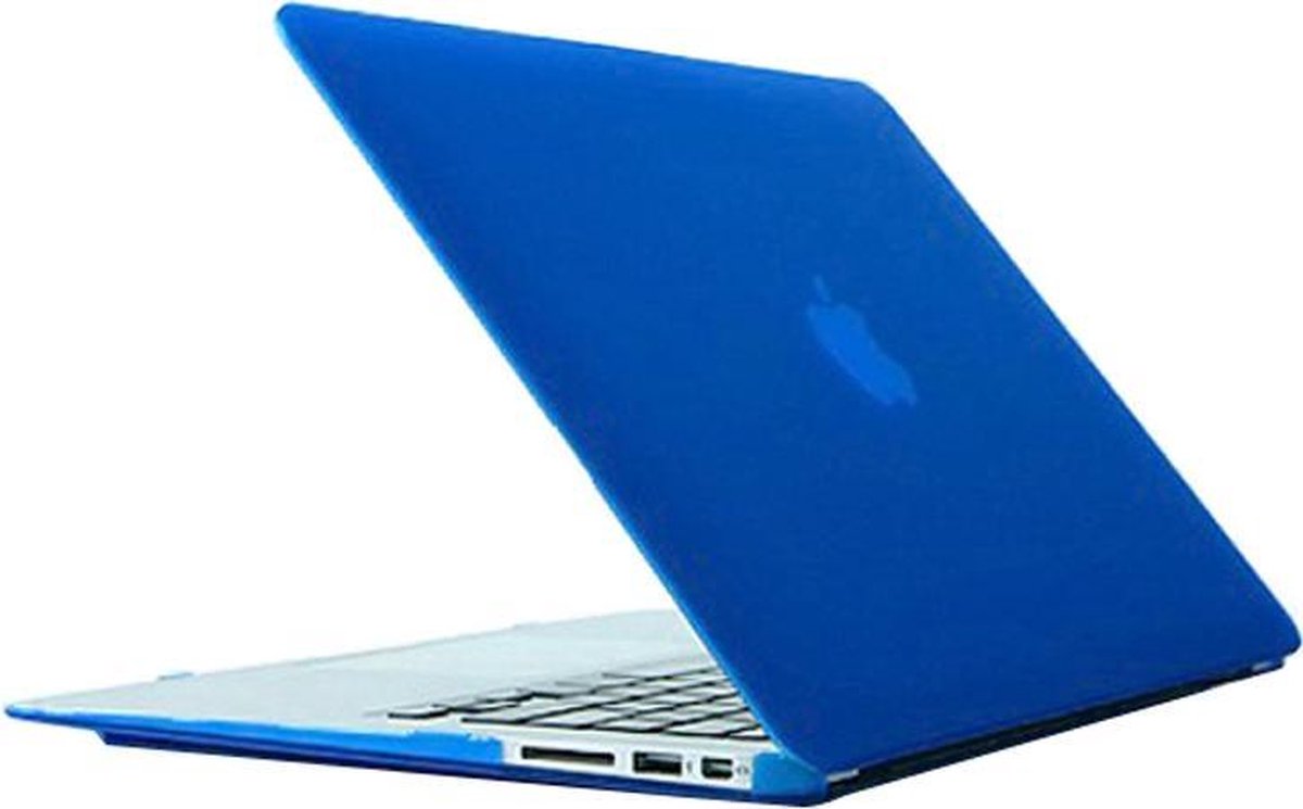 Mobigear Hard Case Frosted Blauw voor Apple MacBook Air 13 inch