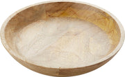 Point-Virgule Serveerkom - Mangohout - Ø 34cm H 6.2cm