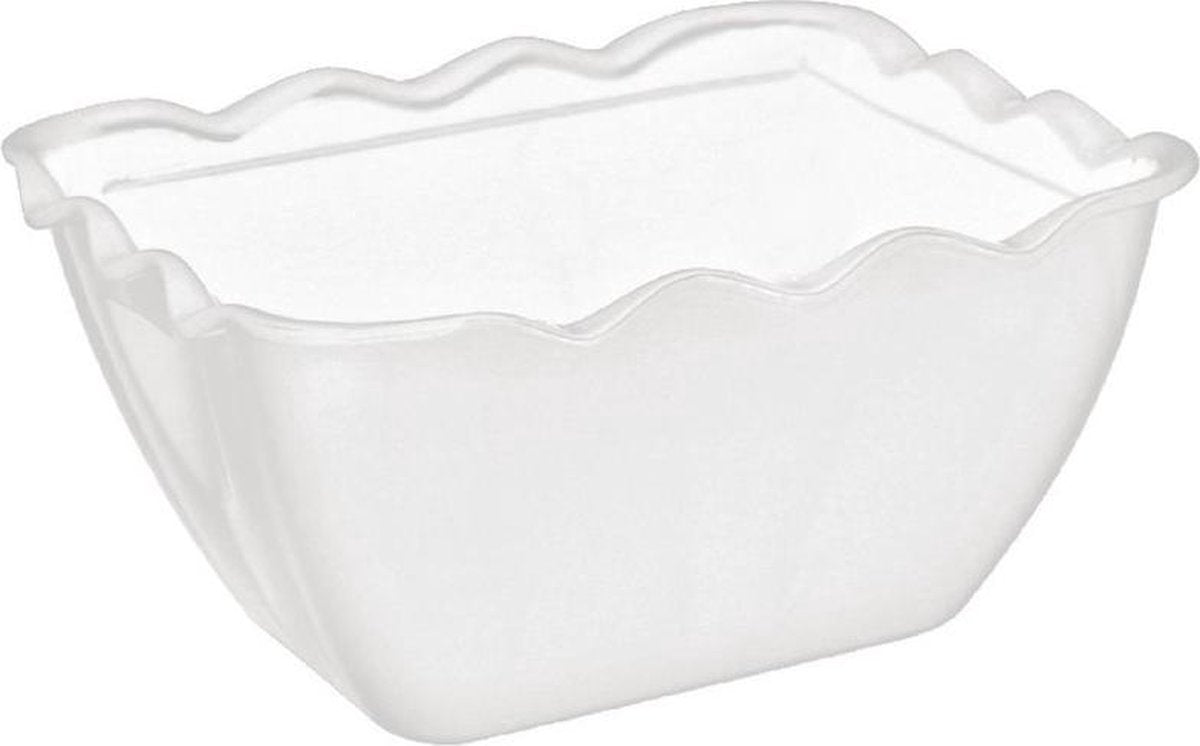 Kristallon buffetschaal wit 0.75ltr