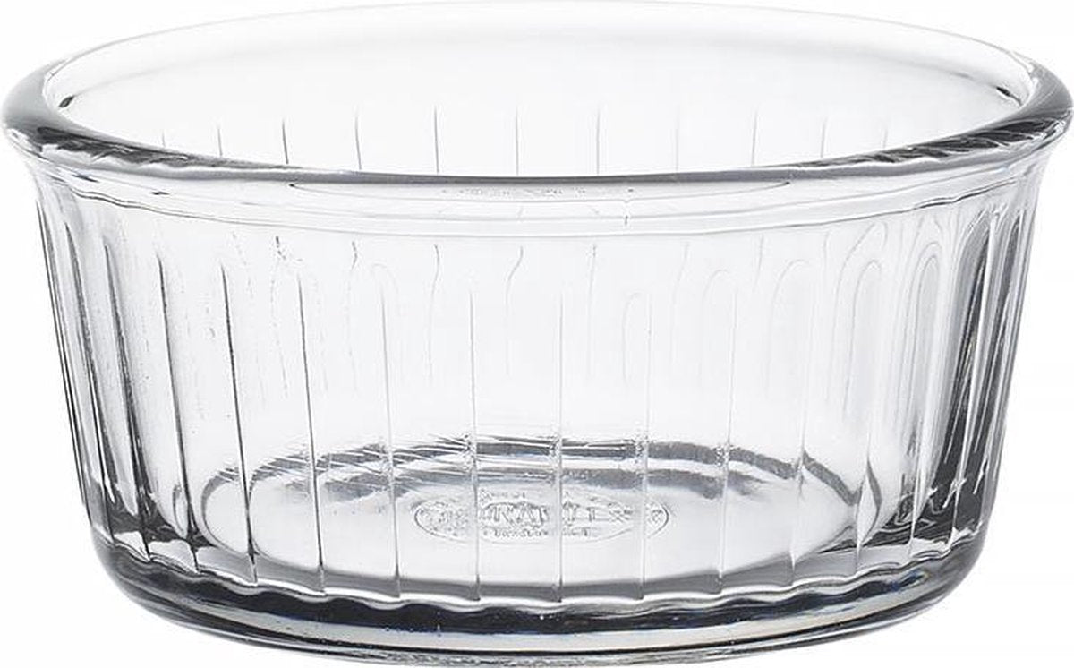 Duralex 4 Ramekins in Tempered Glass 13cl - 8