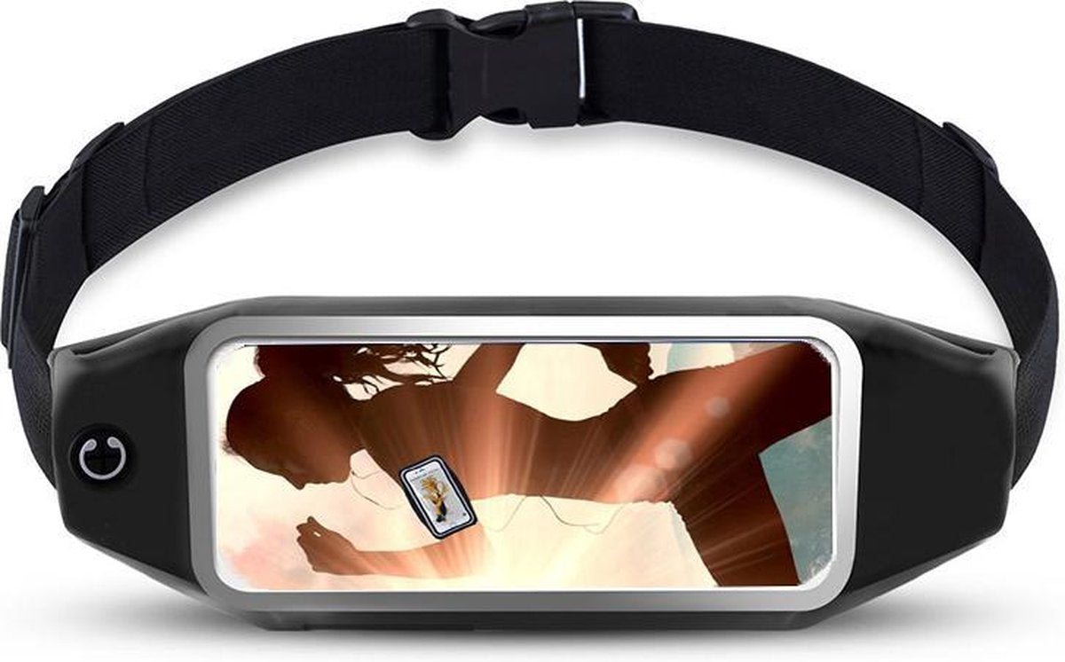 Sport Heupband- Running Belt- Sportriem- Hardloopband- Sportband hoesje- Universeel- voor telefoons van Iphone
