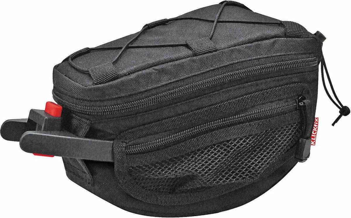 KlickFix Contoura - Zadeltas - 2 l - Zwart