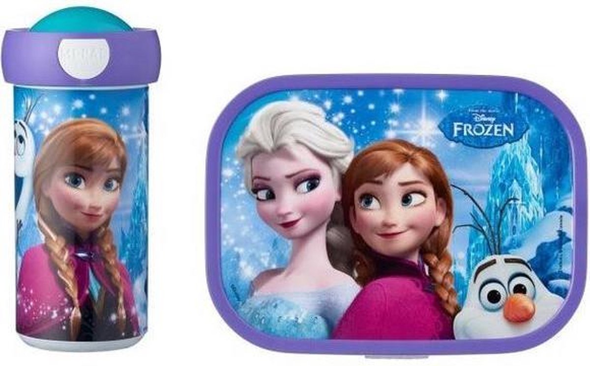 Mepal Lunchset Frozen - Lunchbox en Schoolbeker 2018 editie