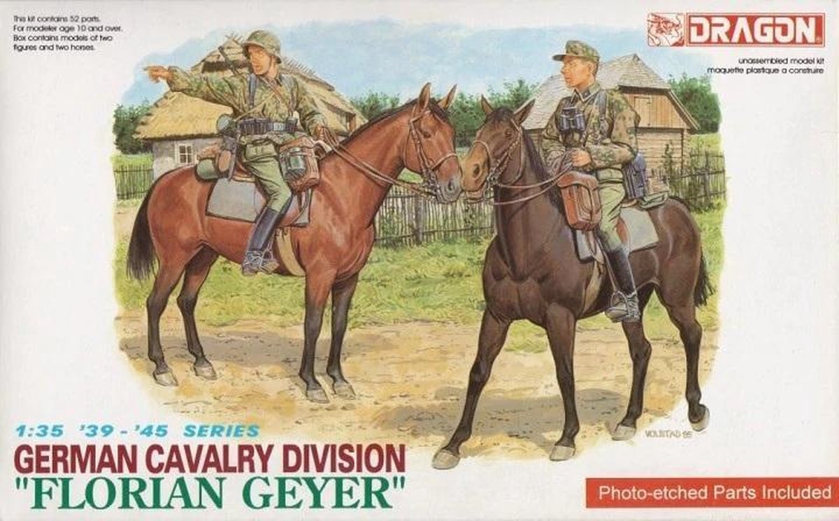 Dragon - 1/35 German Cavalry Division Florian Geyer (?/20) * - DRA6046 - modelbouwsets