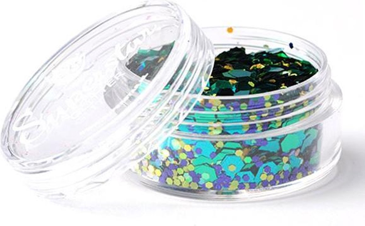 Chunky Glitter Mix PEACOCK Superstar
