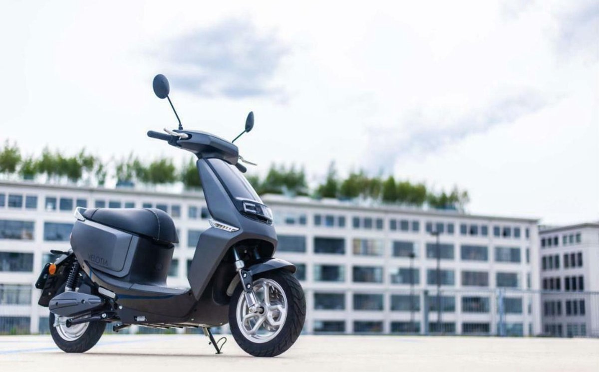 Velotia City - Elektrische Scooter - Lithium Batterij