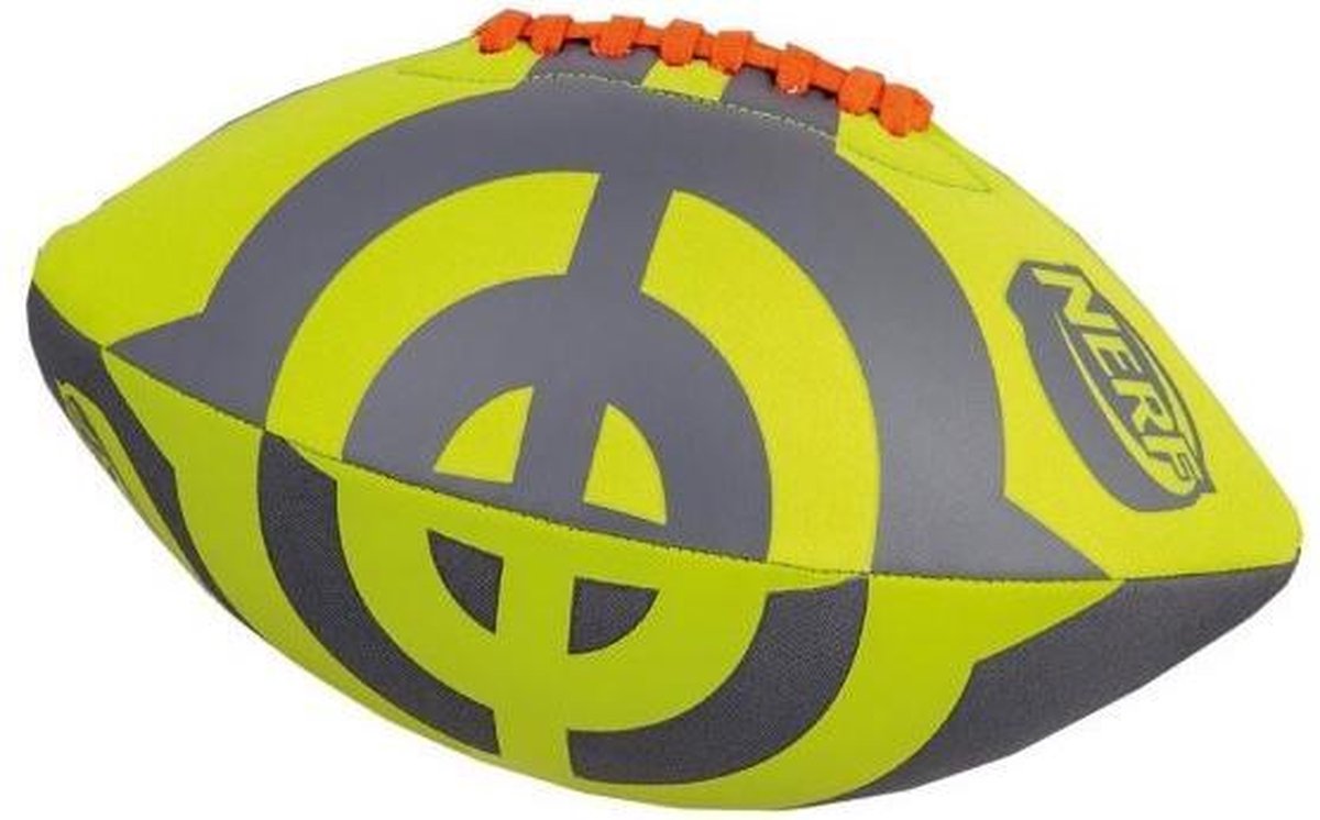 Nerf Bal American Football 20 Cm Neopreen Groen Mt 6