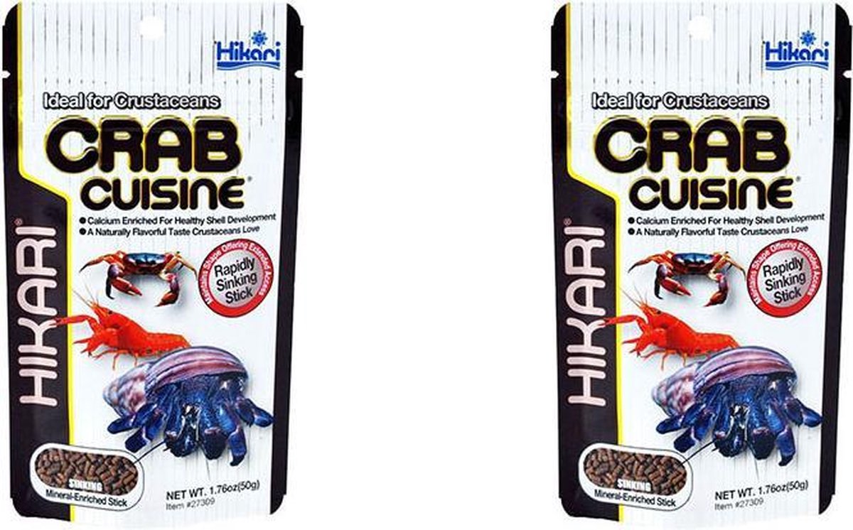 Hikari crab cuisine 50 gram per 2