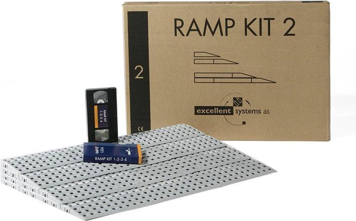 Drempelhulp - oprijsysteem kunststof KIT 2 - 4