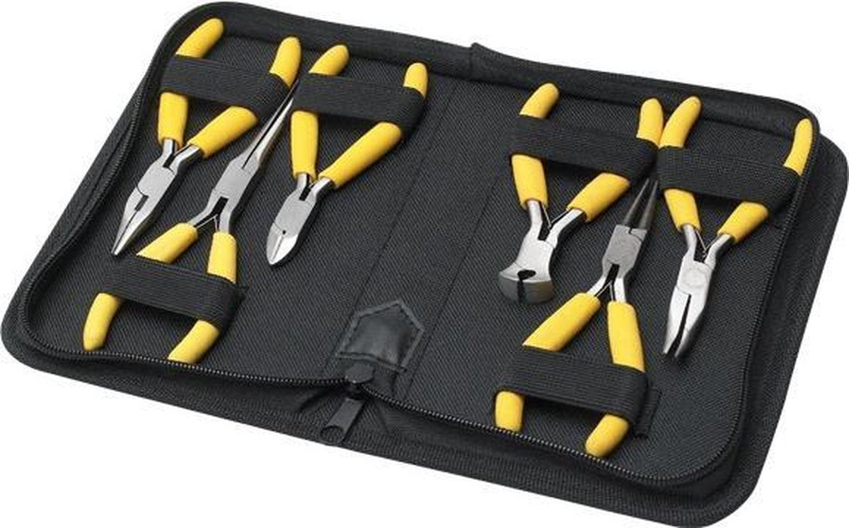 Tangenset 6 delig in etui - Pebaro - nr. 247