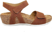 Bruine Durea Sandalen Wijdte G