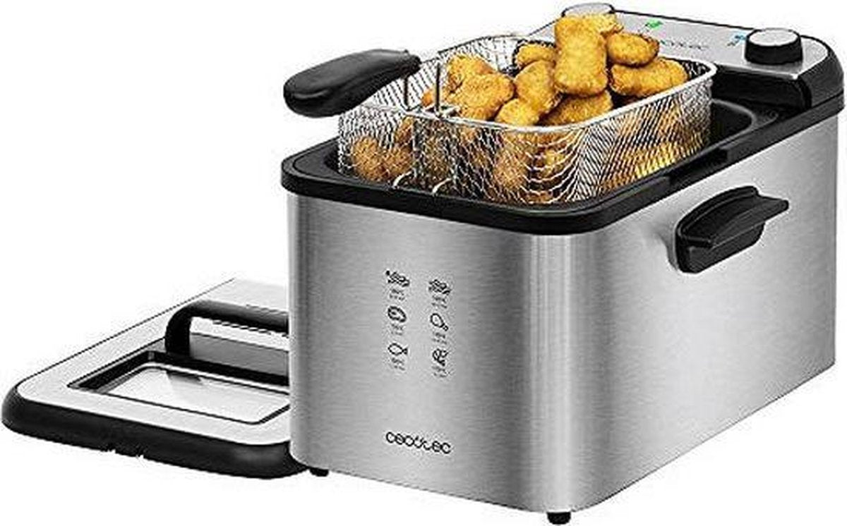 Frituurpan Cecotec |  CleanFry Infinity 4000 | 4 L | 3270W | RVS
