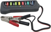 Accu en dynamo tester 12V voor auto / motorfiets / boot met LED indicatie