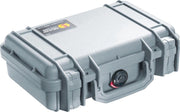 Peli Case   -   Camerakoffer   -   1170   -  Zilver   incl. plukschuim  26