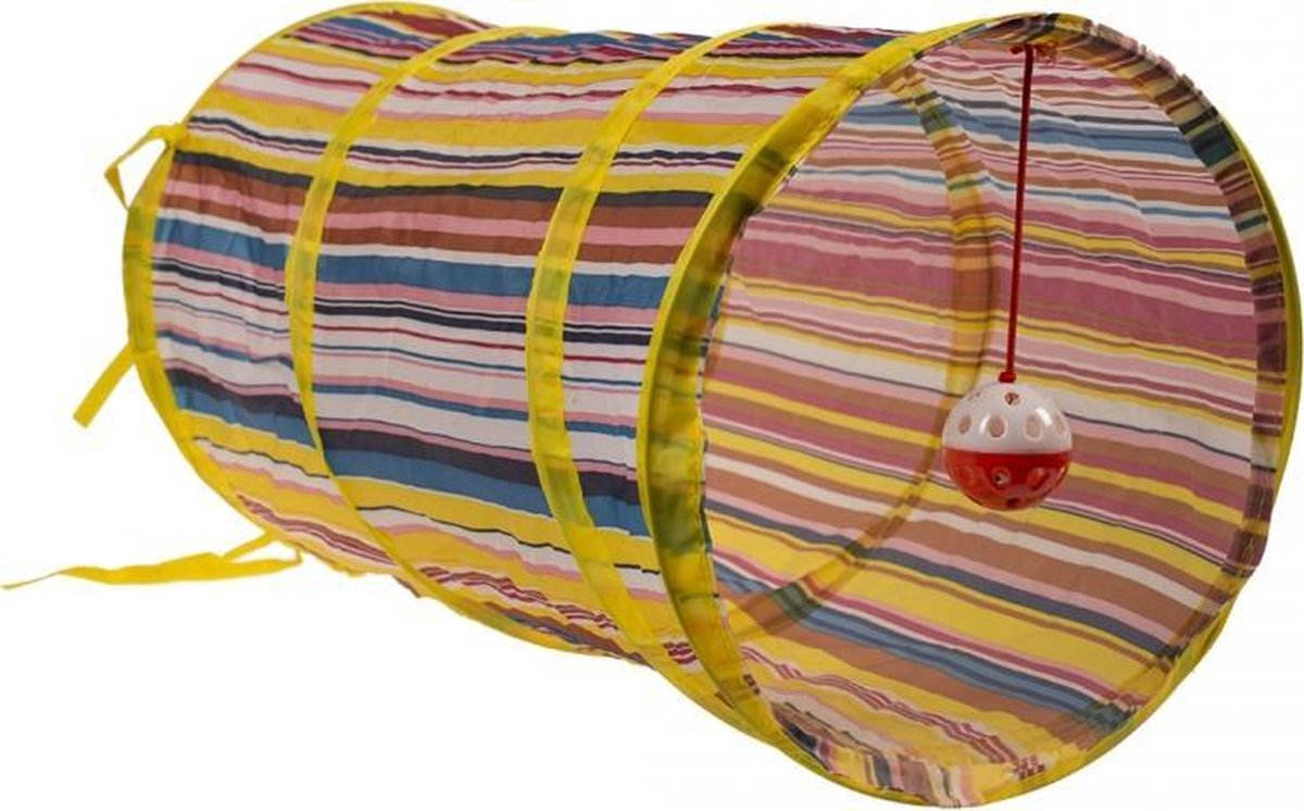 Duvo + Speeltunnel Geel 55cm