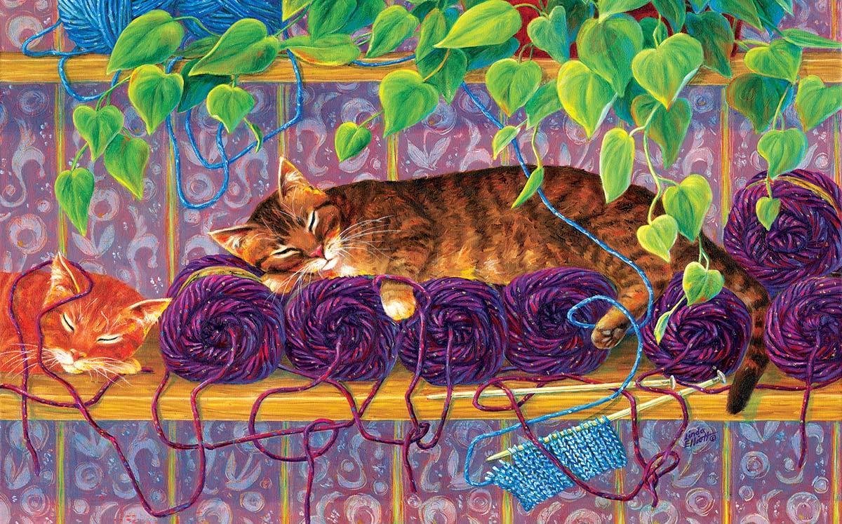 Linda Elliot - Our Work is Done Here 300 XXL puzzel met grote stukken