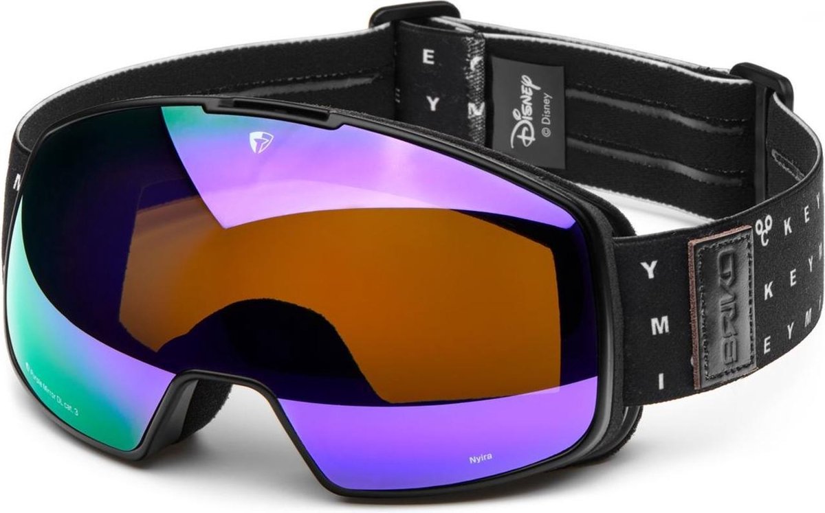 Briko Nyira Goggles Disney MATT BLACK - Maat One size