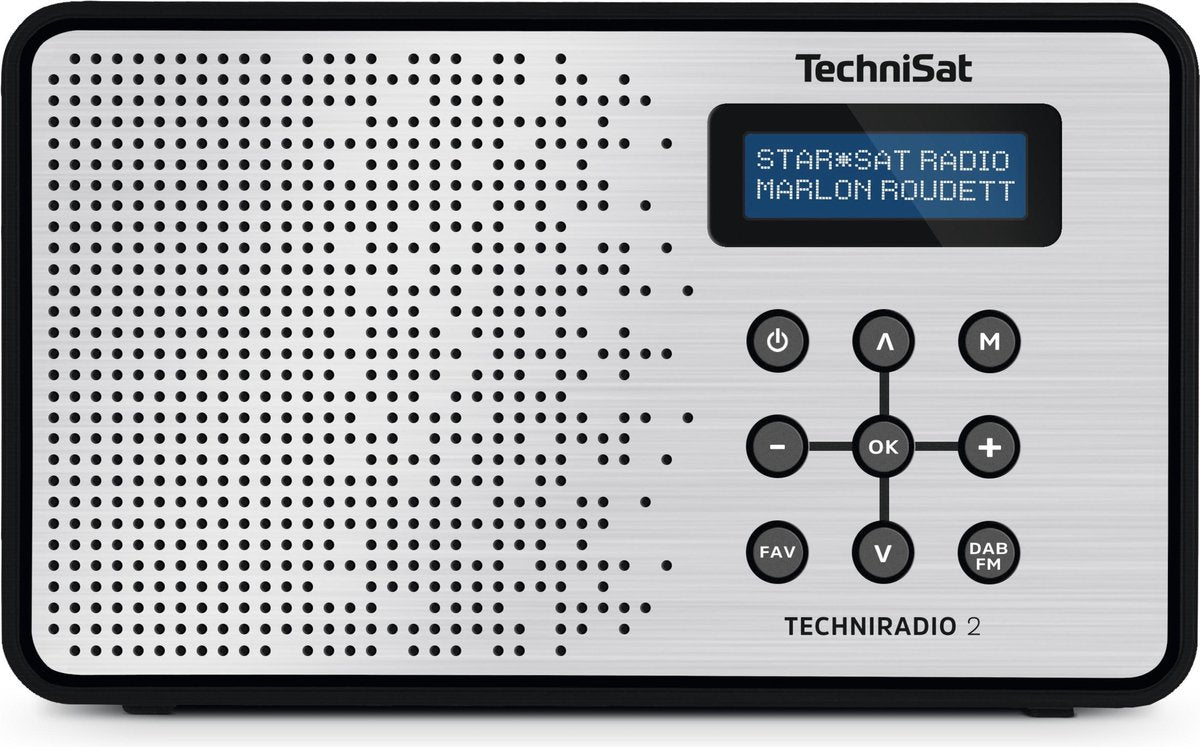 TechniSat DAB+ TechniRadio 2 Black/Silver 0000/4965