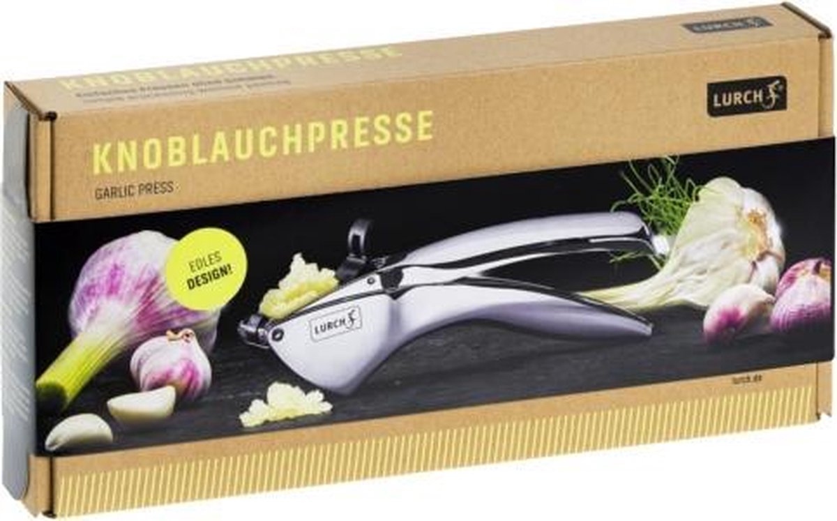 Lurch 221400 knoflookpers Handknoflookpers Aluminium