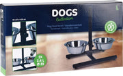 RelaxPets - Honden Voer & Waterbak - RVS - Op Standaard - In Hoogte Verstelbaar
