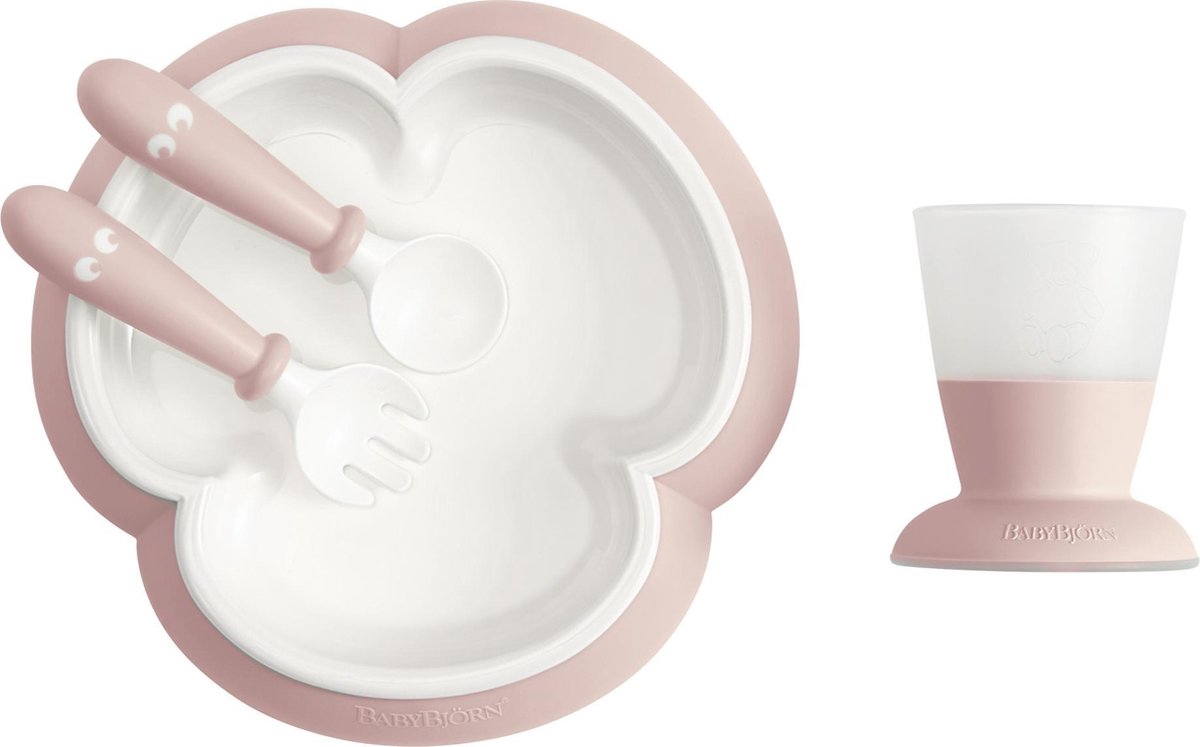 BABYBJÖRN Babyservies - Pastelroze