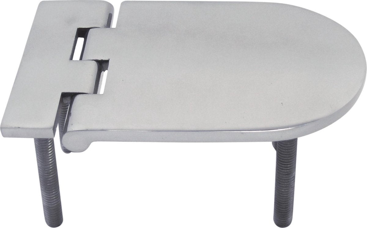 Luikscharnier - 103x65x4 - Rvs 316 - Knoop onder