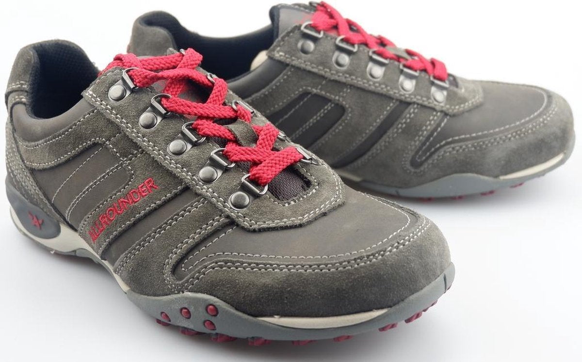 Allrounder by Mephisto TEXUS lederen/suede herenschoenen grijs