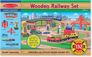 Wooden Railway Set