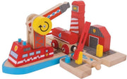 Houten Rails - Brandweerhaven