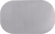 Atmosphera Nina Placemat set van 4 – Licht grijs - Soft – 44 x 28 cm - Onderleggers