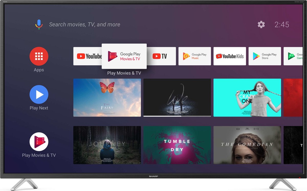 Sharp Aquos 50BL2 - 50 inch - 4K LED - 2019